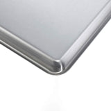 13" x 18" Full Size Sheet Pan 20 Gauge 18/8 Stainless Steel Open Bead Design