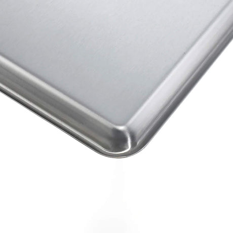 13" x 18" Full Size Sheet Pan 20 Gauge 18/8 Stainless Steel Open Bead Design