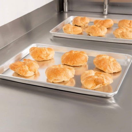 18" x 13" x 1" Half Size Sheet Pan 19 Gauge Aluminum