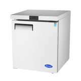 Atosa One Section Undercounter Refrigerator MGF8401GRL, 27-9/16"W, 7.15 cu. ft. - Left Hinge