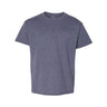 Youth Short Sleeve Heavy Cotton T-Shirt Breathable and Long Lasting