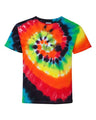 Youth Multi-Color Spiral Tie-Dyed T-Shirt