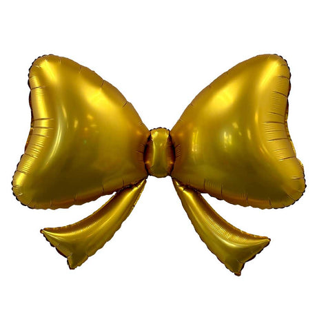 Gold Bow Foil Balloon 40 Inch