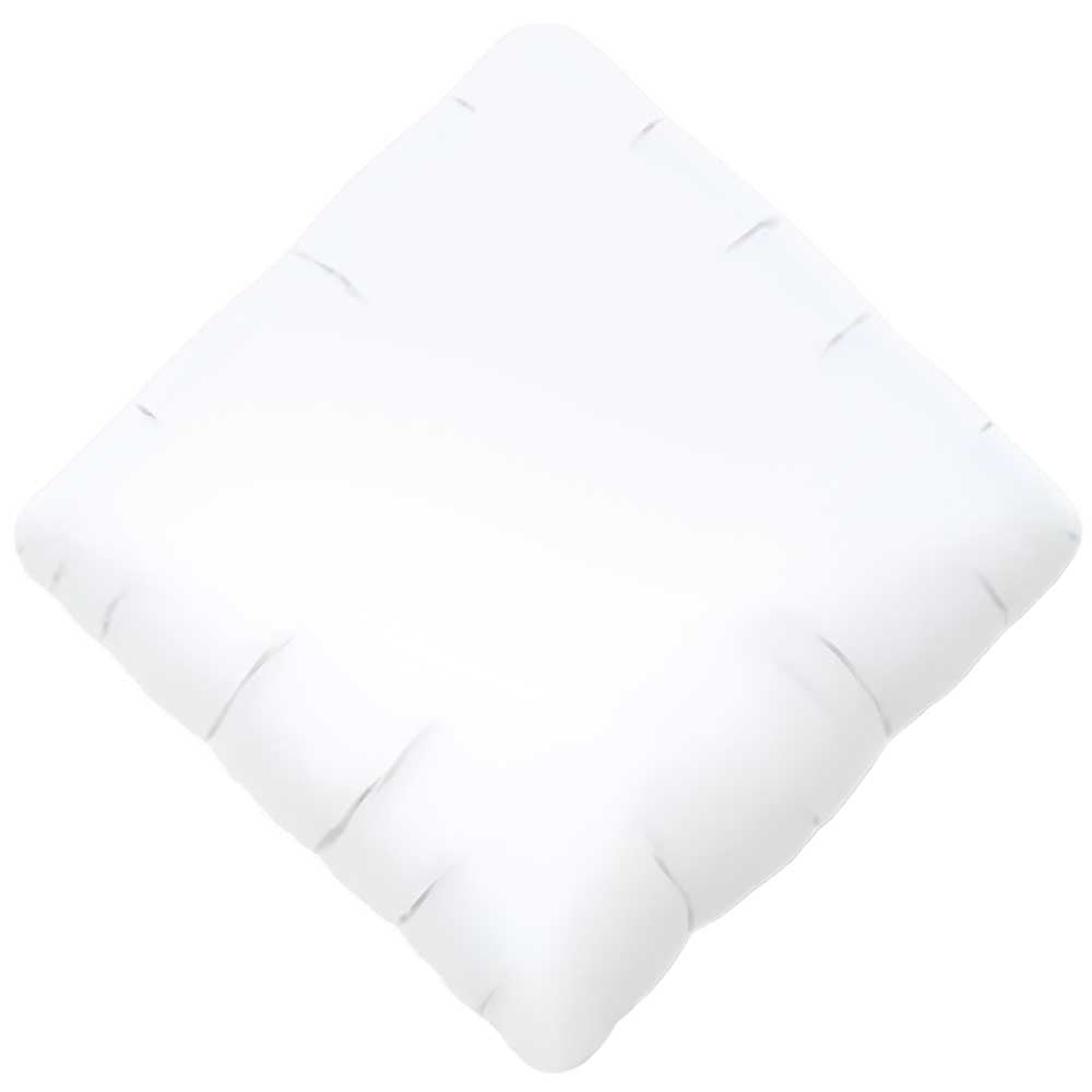 18 Inch Diamond White Foil Balloon