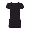 Bayside® Juniors' USA-Made V-Neck T-Shirt
