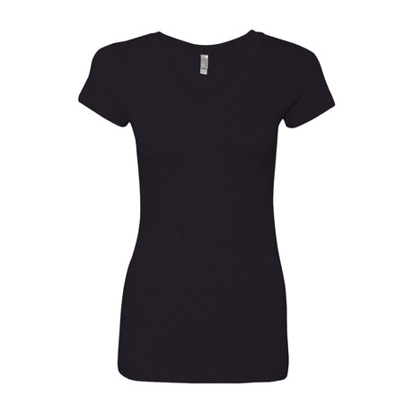 Bayside® Juniors' USA-Made V-Neck T-Shirt