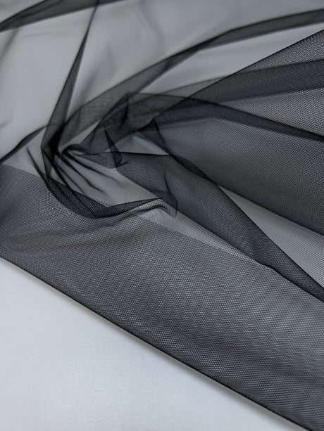 Polyamide Mesh Fabric Black
