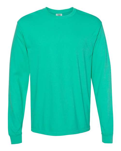 Comfort Colors® Garment-Dyed Heavyweight Crewneck Long Sleeve T-Shirt