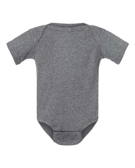 RADYAN® Infant Baby Rib Short Sleeve Bodysuit
