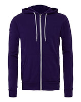 BELLA + CANVAS® Unisex Lightweight Sponge Fleece Zip-Up Hoodie - 3739