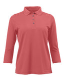 Paragon® Women's Lady Palm Three Quarter Sleeve Polo