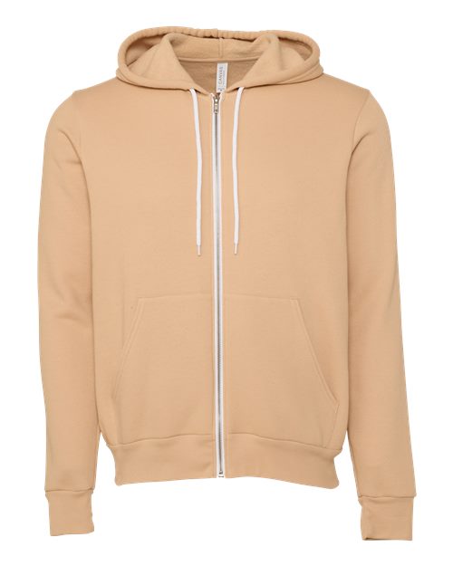 BELLA + CANVAS® Unisex Classic Sponge Fleece Full-Zip Hoodie - 3739