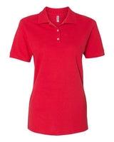 JERZEES® Women’s 100% Ring Spun Cotton Pique Polo