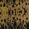 Nylon Spandex Hologram Flame Foil Fabric 60"
