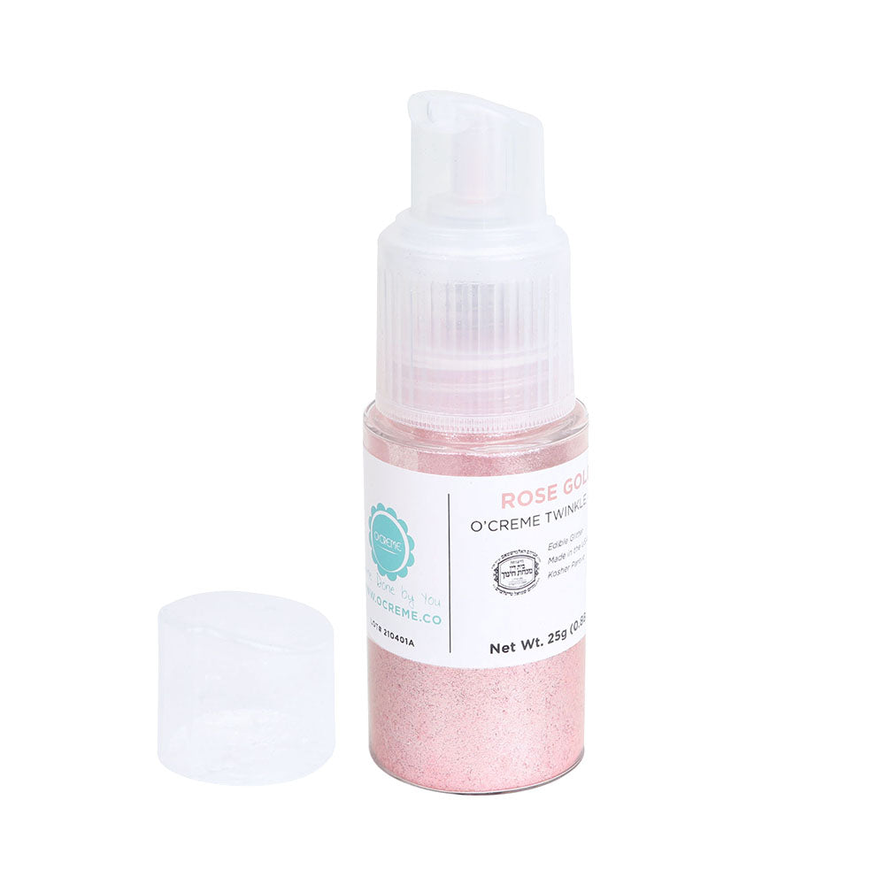 O'Creme Twinkle Dust Pump, 25 gr. - Rose Gold