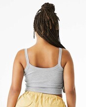 BELLA + CANVAS Women's Micro Rib Spaghetti Strap Tank