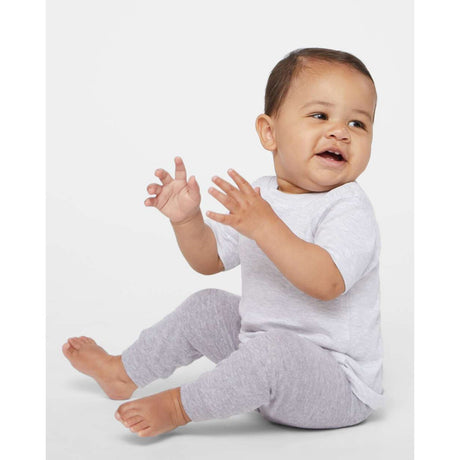 BELLA + CANVAS BELLA CANVAS Infant Jersey Crewneck Short Sleeve Tee in Yellow