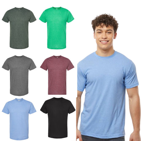 Tultex® Unisex Poly Rich Short Sleeve Crew-neck T-Shirt