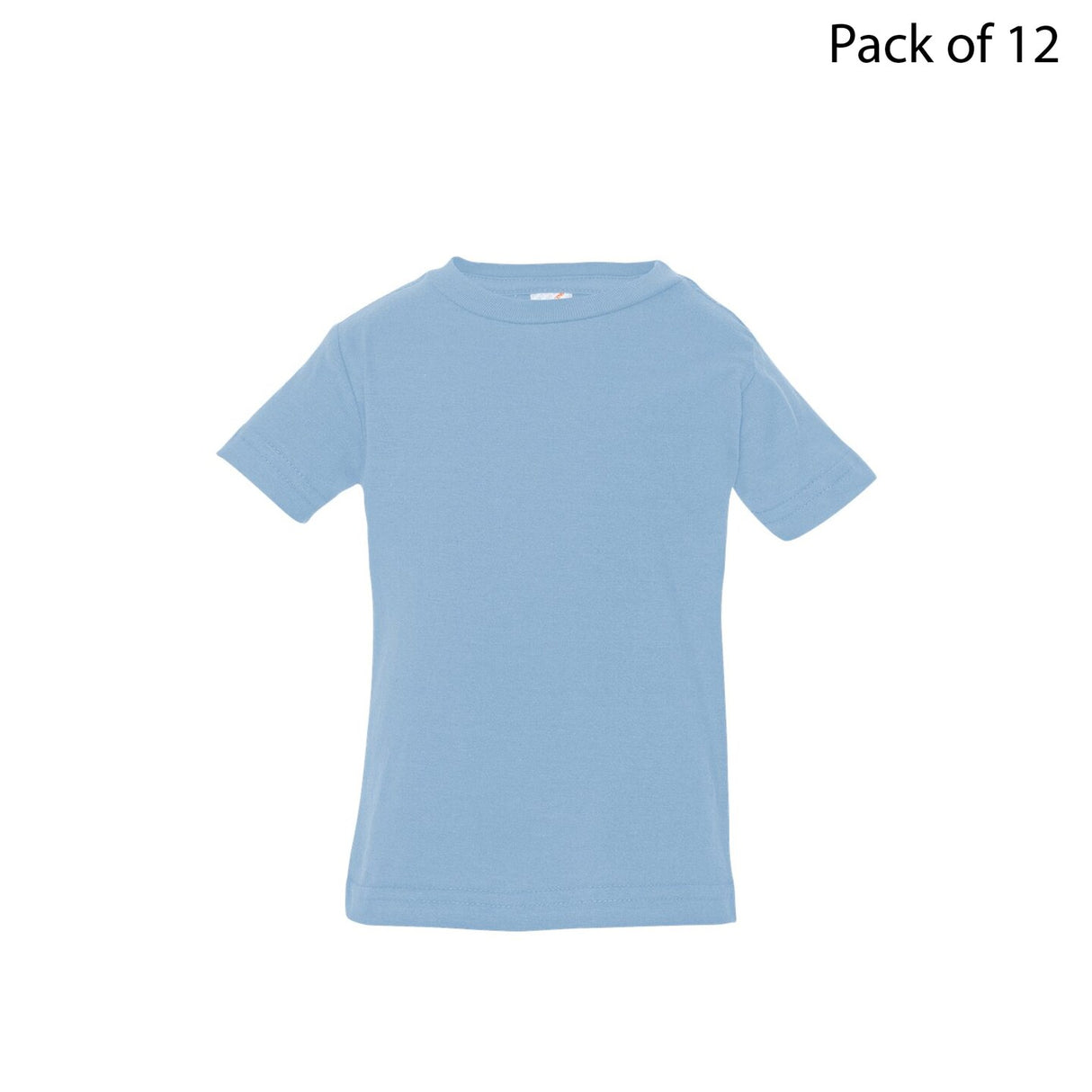 RADYAN® Infant Short Sleeve Crew Neck Fine Jersey Tee