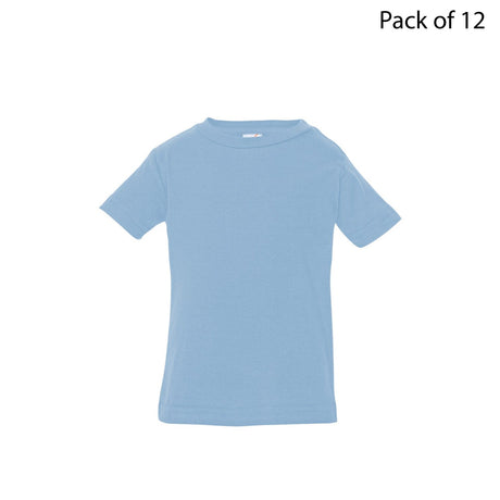 Rabbit Skins® Infant Short Sleeve Crew Neck Fine Jersey Tee
