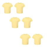 RADYAN® Toddler Cotton Jersey Crew Neck Short Sleeve Tee - 3301T