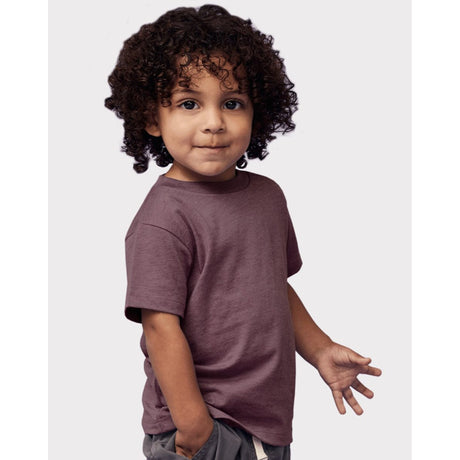 Camiseta de manga corta de jersey para niños pequeños BELLA + CANVAS®