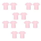 RADYAN® Toddler Fine Jersey Crew Neck Short Sleeve Tee - 3321