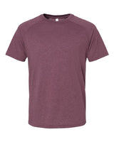 BELLA + CANVAS® - Heather CVC Raglan Short Sleeve Crewneck Tee