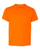 Gildan DryBlend Youth Crewneck Short Sleeve T-Shirt – Moisture-Wicking Performance Tee for Kids