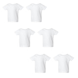 RADYAN® Toddler Fine Jersey Crew Neck Short Sleeve Tee - 3321