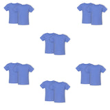 RADYAN® Toddler Fine Jersey Crew Neck Short Sleeve Tee - 3321