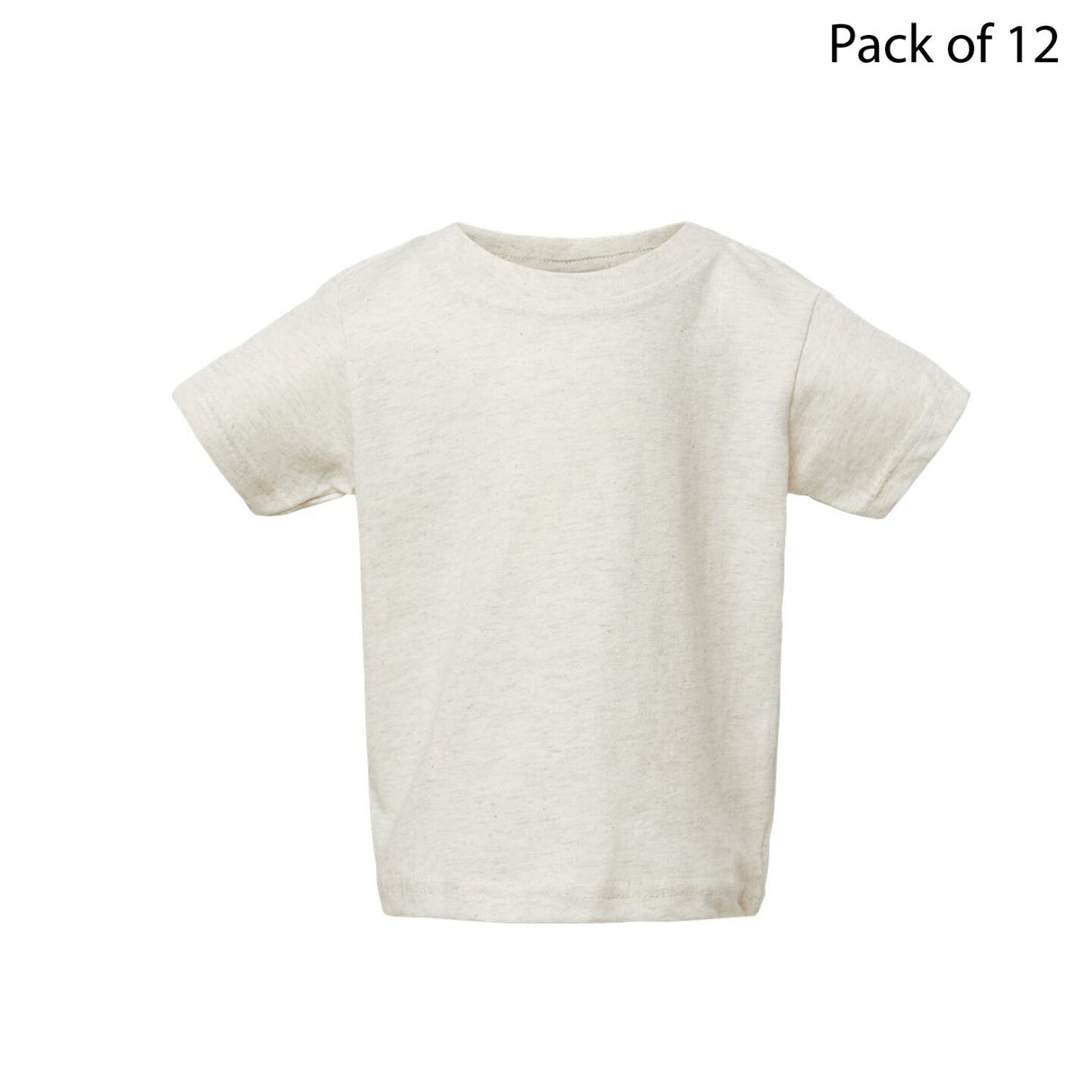 RADYAN® Infant Short Sleeve Crew Neck Fine Jersey Tee
