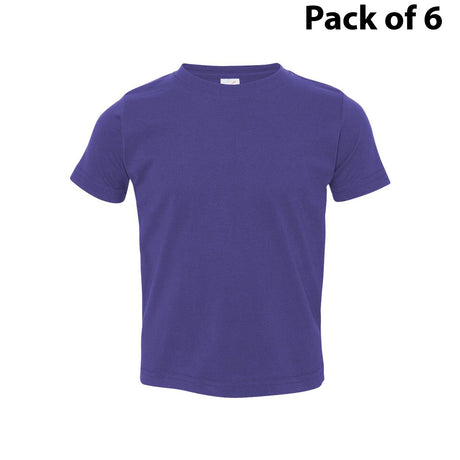 Rabbit Skins® Toddler Fine Jersey Crewneck Short Sleeve Tee - 3321