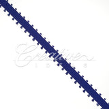 3/16" Double Face Picot Ribbon - 50 Yards (Royal Blue)