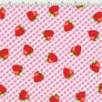 Printed Spandex Strawberry Juice Activewear Fabric