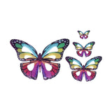Crystal Candy Rainbow Edible Butterflies - Pack of 22