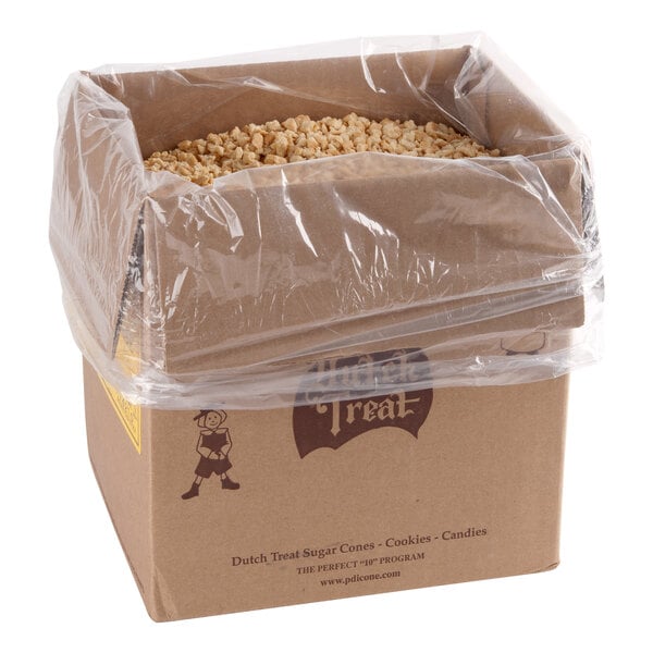 Dutch Treat Chopped Vanilla Cookie Base Ice Cream Topping 10 lb.