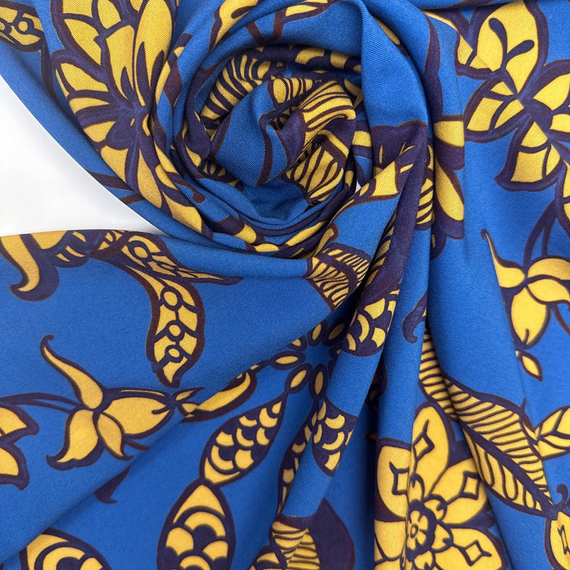 Printed Viscose Staple Fabric