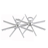 Pie & Cake Marker 8 Cut Cast Aluminum 9.25" Diameter