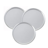 15" Coupe Style Aluminum Pizza Pan Round Solid