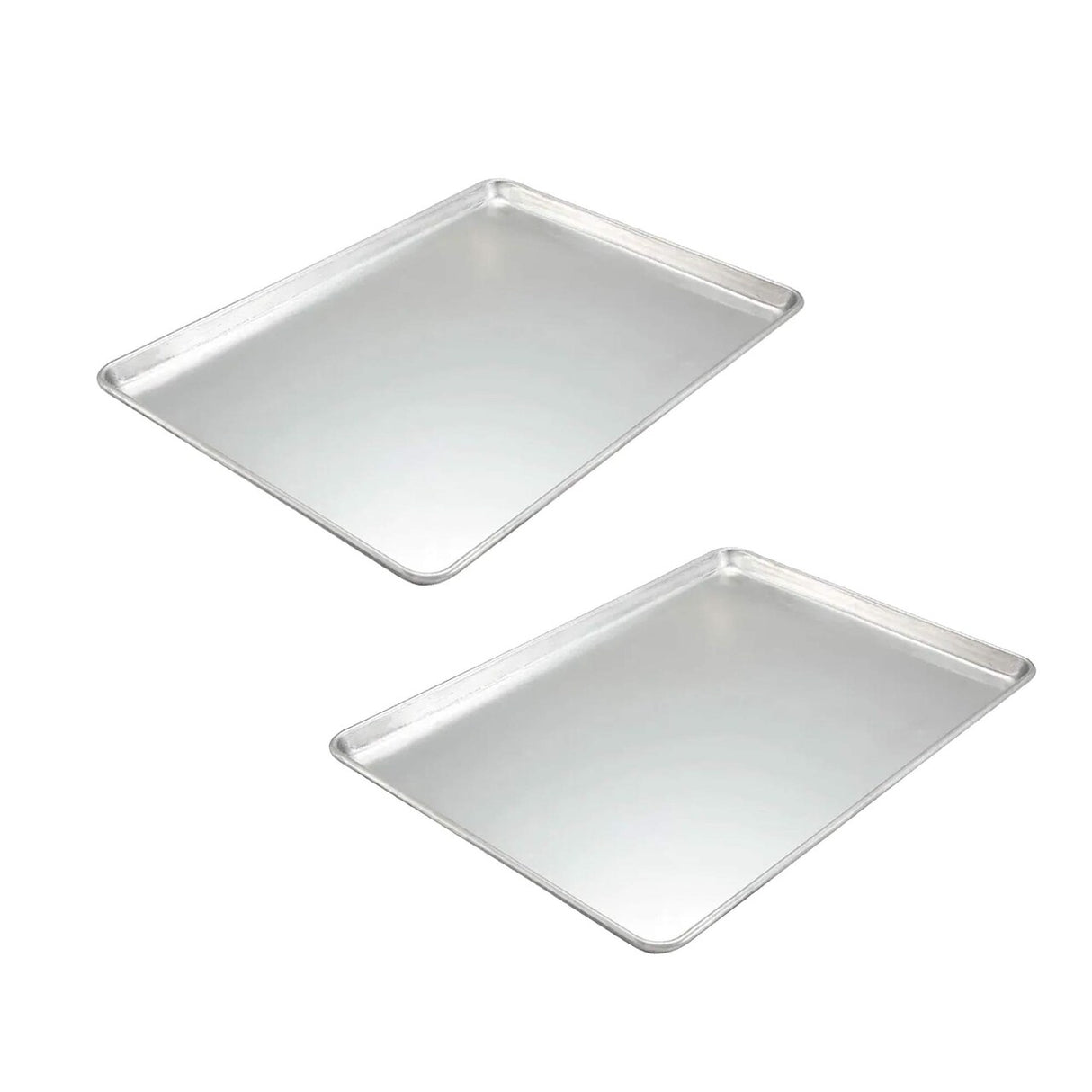 26" x 18" Full Size Sheet Pan 16 Gauge Aluminum Closed Bead Reinforced Bakeware