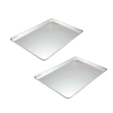 26" x 18" Full Size Sheet Pan 16 Gauge Aluminum Closed Bead Reinforced Bakeware