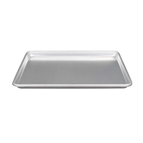 18" x 13" Half Size Sheet Pan 13 Gauge Aluminum Natural Finish