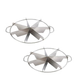 7 Cut Pie Cutter Round Stainless Steel Baking Tool