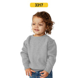 RADYAN® Toddler Fleece Crewneck Long Sleeve Sweatshirt - 3317