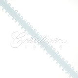 3/16" Double Face Picot Ribbon - 50 Yards (Light Blue)