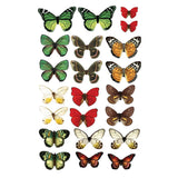 Crystal Candy Vintage Edible Butterflies - Pack of 22