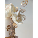 Crystal Candy Metallic Rose Gold Edible Leaves - Pack of 28