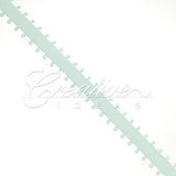 3/16" Double Face Picot Ribbon - 50 Yards (Aqua)