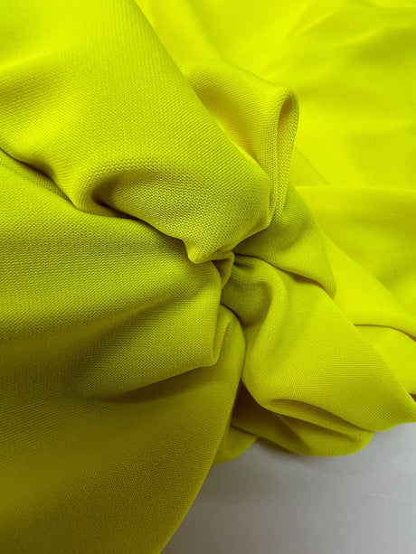 Polyamide Elastane Knitted Fabric Yellow-Green
